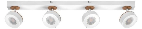 LEDVANCE LED nástěnné a stropní bodové svítidlo Pluto bílé 4 spoty 4058075827943