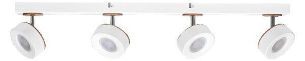 LEDVANCE LED nástěnné a stropní bodové svítidlo Pluto bílé 4 spoty 4058075827943