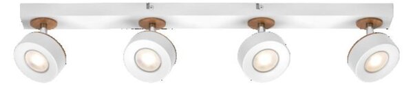 LEDVANCE LED nástěnné a stropní bodové svítidlo Pluto bílé 4 spoty 4058075827943