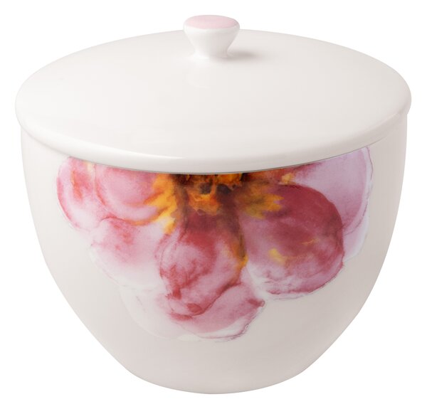 Villeroy&Boch Rose Garden dóza na sypaný čaj s pokličkou 0,7l, Villeroy & Boch