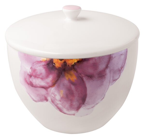 Villeroy&Boch Rose Garden dóza na sypaný čaj s pokličkou 0,7l, Villeroy & Boch