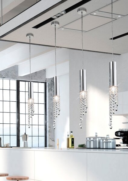 LED Lustr na lanku DUERO LED/3W/230V