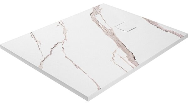 Sprchová vanička Magnum CARRARA WHITE 80x100