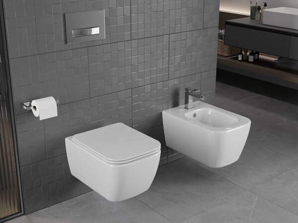 Mexen Stella WC mísa Rimless, bílý lesk - 3368XX00