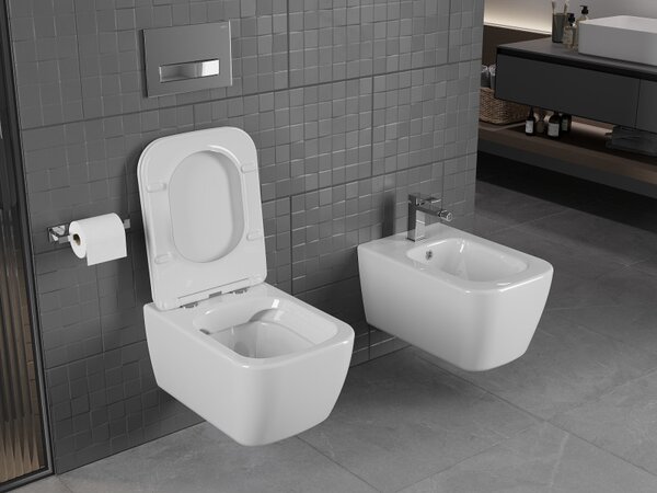 Mexen Stella WC mísa Rimless, bílý lesk - 3368XX00