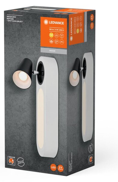 LEDVANCE LED nástěnné bodové svítidlo Neptune CLICK-SELECT bílé 1 spot 4058075828308