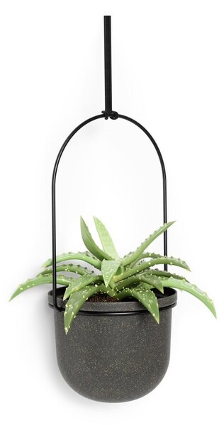 Plastové obaly na květináče v sadě 5 ks na bylinky/závěsné ø 7,5 cm Triflora – Umbra
