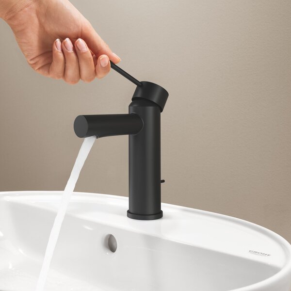 Grohe Essence New umyvadlová baterie stojící s termostatem černá 328982431