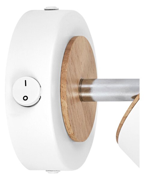 LEDVANCE LED nástěnné bodové svítidlo Pluto bílé 1 spot 4058075827882