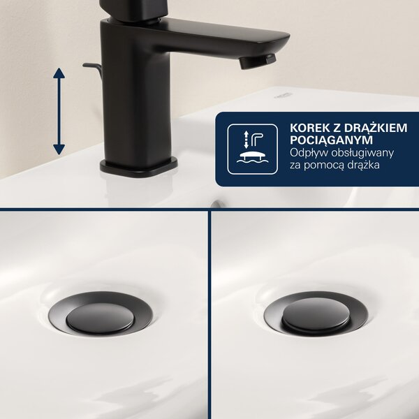 Grohe Lineare New umyvadlová baterie stojící černá 321092431