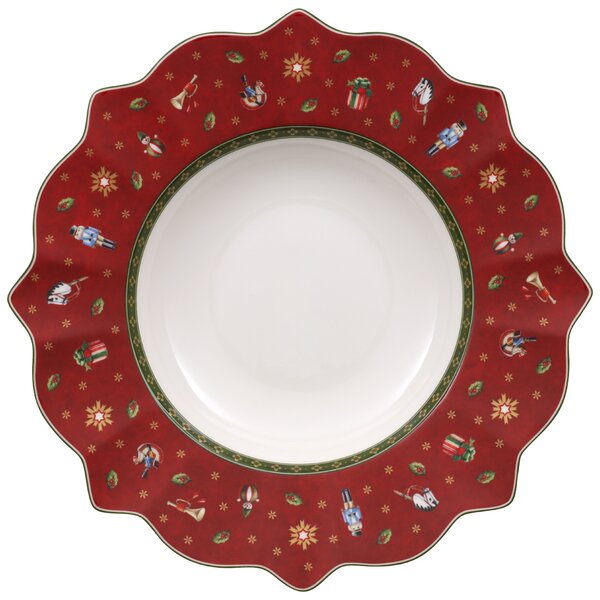 Villeroy&Boch Villeroy & Boch Toy's Delight hluboký talíř červený 26 cm
