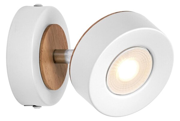LEDVANCE LED nástěnné bodové svítidlo Pluto bílé 1 spot 4058075827882