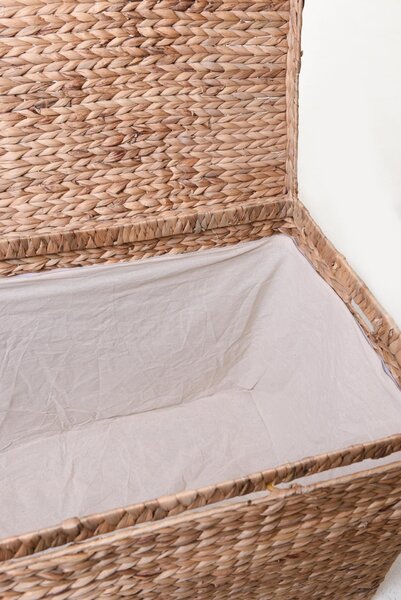 Truhla BIG XL, šířka 100 cm, vodní hyacint, natur