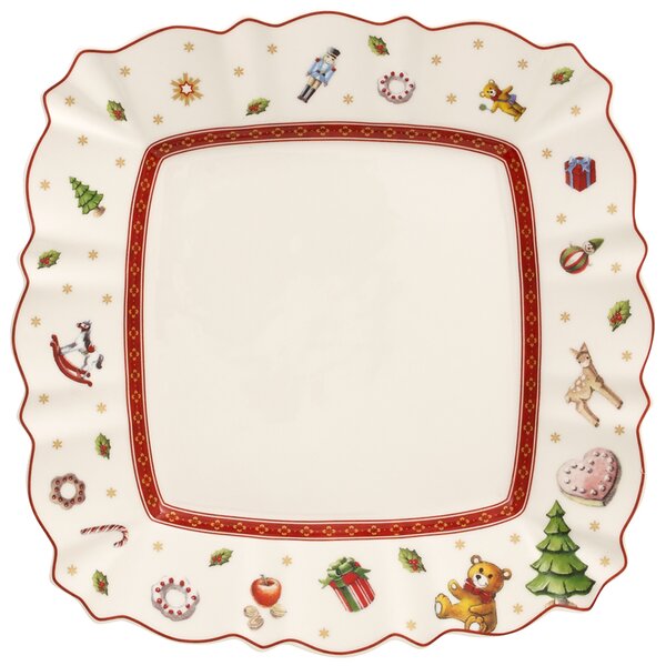 Villeroy&Boch Villeroy & Boch Toy's Delight dezertní talíř bílý, 22x22 cm