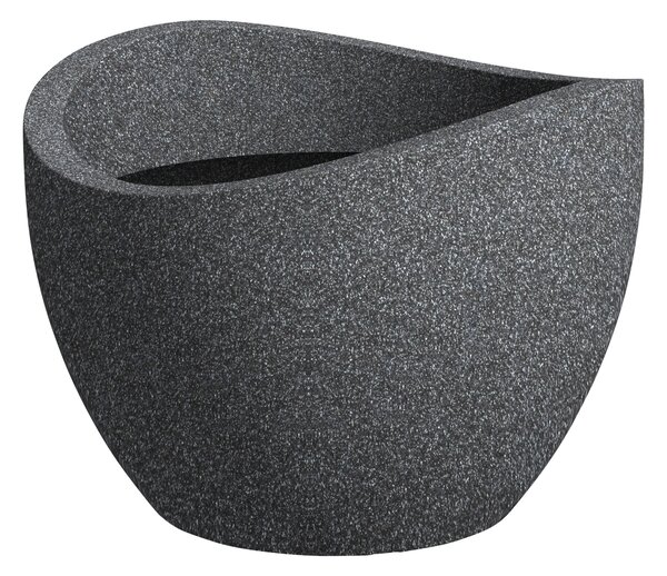 Scheurich Květináč Wave Globe (Black Granit, Ø 60 cm x 45 cm) (100206774004)