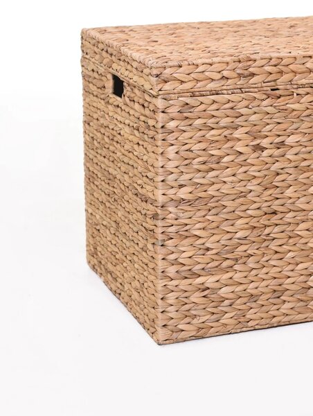 Truhla na prádlo BIG, vodní hyacint, šířka 90 cm natur