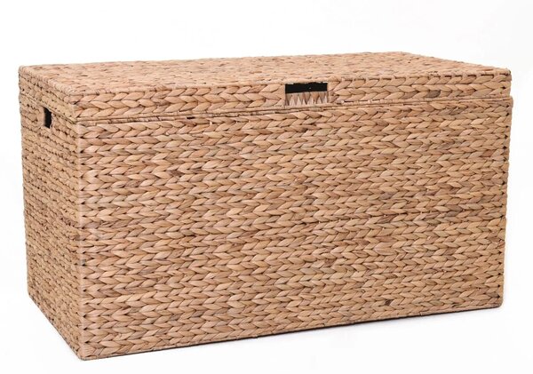 Truhla na prádlo BIG, vodní hyacint, šířka 90 cm natur