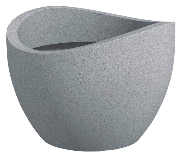 Scheurich Květináč Wave Globe (Stony Grey, Ø 40 x 30 cm) (100206774007)