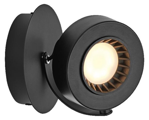 LEDVANCE LED nástěnné bodové svítidlo Venus černé 1 spot 4058075833630