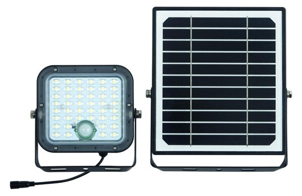 LEDVANCE LED solární reflektor Endura Flood Split Sensor 10 W 4000 K PIR dálkové ovládání stmívatelný