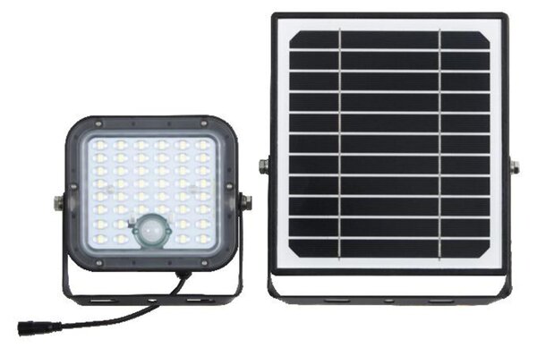 LEDVANCE LED solární reflektor Endura Flood Split Sensor 10 W 4000 K PIR dálkové ovládání stmívatelný