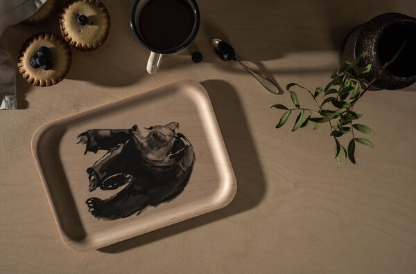 Muurla Podnos Bear 27x20cm