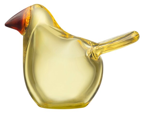 Iittala Ptáček Toikka Flycatcher, žluto-oranžový