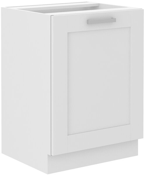 Dolní kuchyňská skříňka Lucid 60 D 2F BB (bílá + bílá). Vlastní profesionální přeprava až k Vám domů 1041029