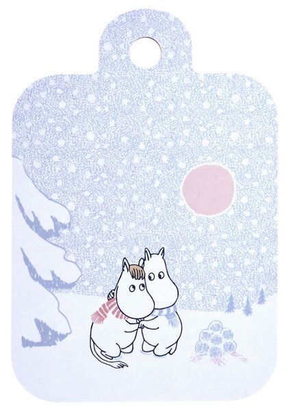 Muurla Prkénko Moomin Let it snow 21x30cm