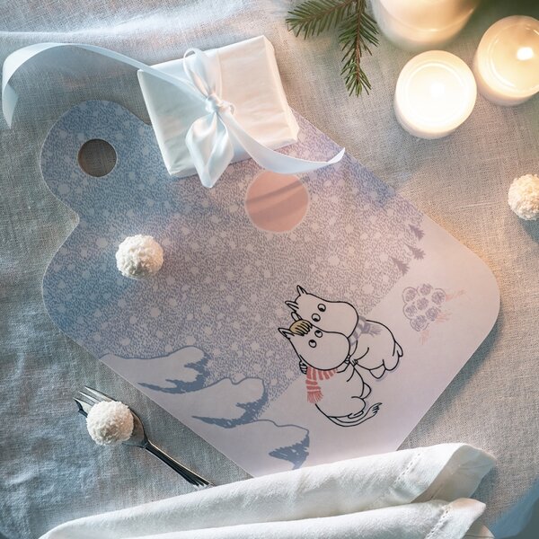 Muurla Prkénko Moomin Let it snow 21x30cm