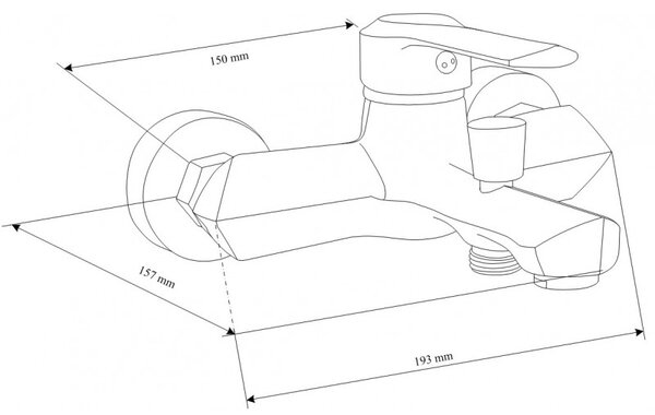 Mexen Sabre R05 koupelnová sada, černá - 72103R05-70