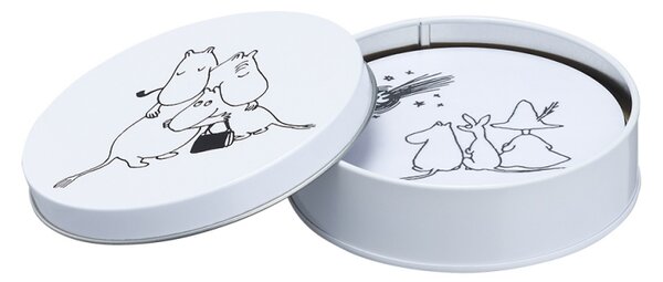Muurla Set podtácků Moomin , 4ks / 80. výročí