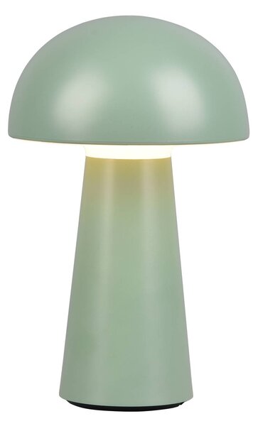 Stolní lampa LED Lennon IP44 baterie stmívač zeleň