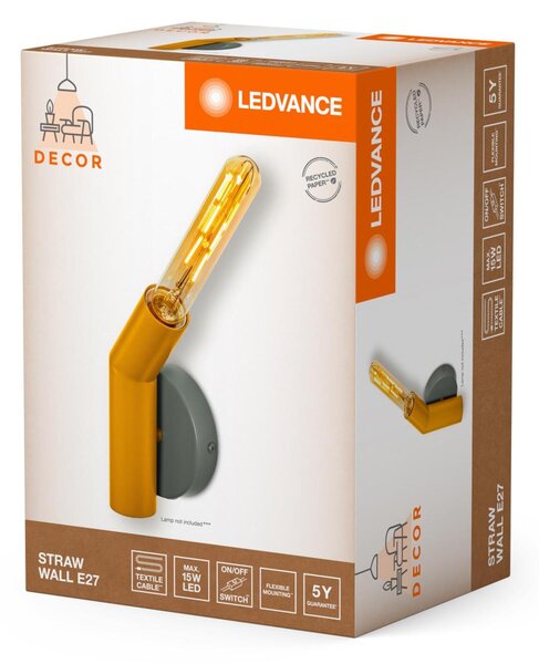 LEDVANCE nástěnné svítidlo Straw 1xE27 multicolor 4058075838826