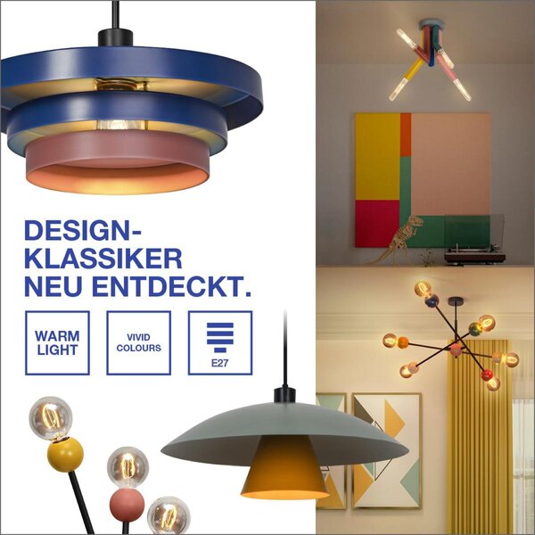 LEDVANCE stolní lampa Bubble E27 multicolor 4058075838925