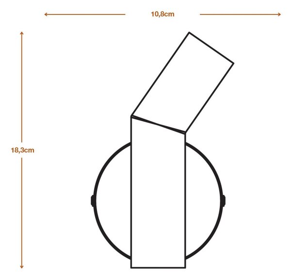 LEDVANCE nástěnné svítidlo Straw 1xE27 multicolor 4058075838826
