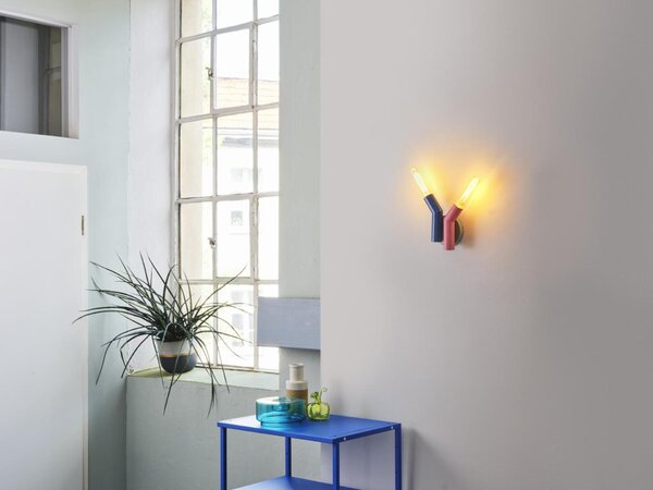 LEDVANCE nástěnné svítidlo Straw 2xE27 multicolor 4058075838840