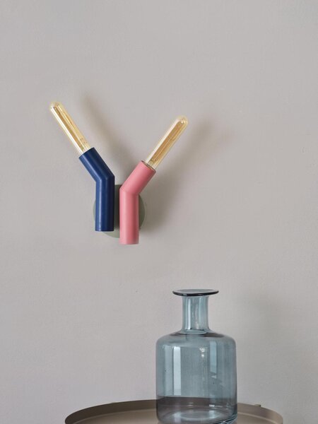 LEDVANCE nástěnné svítidlo Straw 2xE27 multicolor 4058075838840