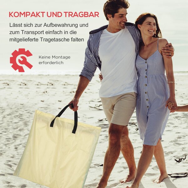 Outsunny 2 Pack Skládací Sluneční Lehátka s Nastavitelným Opěradlem a Polštářkem, S Taškou pro Přenášení, Lehké Přenosné Plážové Matrace, 124 x 53 cm