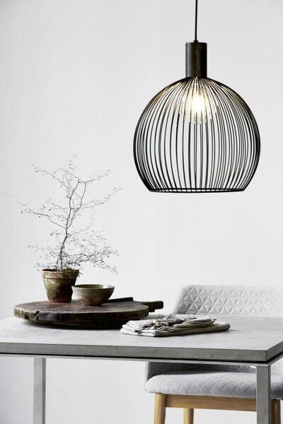 NORDLUX Aver originální závěsné svítidlo Varianta: Ø 300 x 350 mm, černá