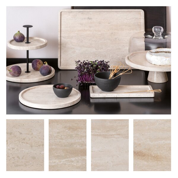 Villeroy&Boch Villeroy & Boch Manufacture Travertine servírovací podnos 25,5 × 10,5 cm