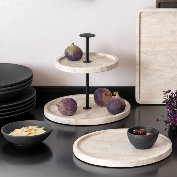 Villeroy&Boch Villeroy & Boch Manufacture Travertine servírovací podnos 24,5 cm
