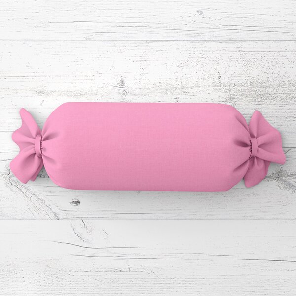 Biante Polštář válec bonbon Rongo RG-094 Sytě růžový 15x40 cm