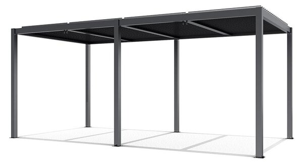 Hliníková bioklimatická pergola s lamelami 5.8 x 3 M
