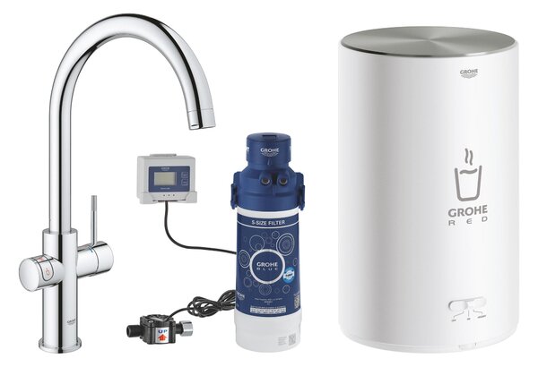 Grohe Red kuchyňská baterie stojící StarLight Chrome 30083001