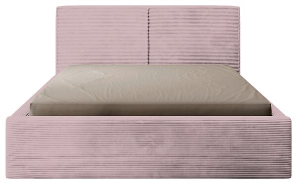 ČALOUNĚNÁ POSTEL, 140/200 cm, růžová P & B - Postele s úložným prostorem, Online Only