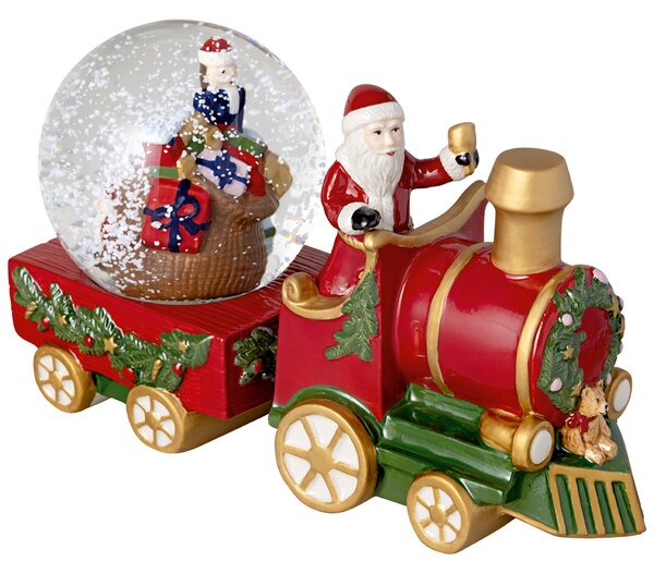 Villeroy&Boch Vánoční vláček se sněžítkem, Christmas Toys, 22 cm