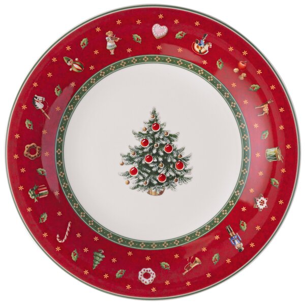 Villeroy&Boch Villeroy & Boch Toy's Delight Specials červený dezertní talíř