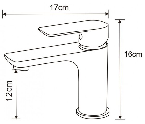 Mexen Alfa DF62 vana set, zlatý - 745703DF62-50