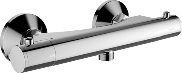 Omnires Mini, nástěnná termostatická sprchová baterie, chromová, OMN-MI1546CR